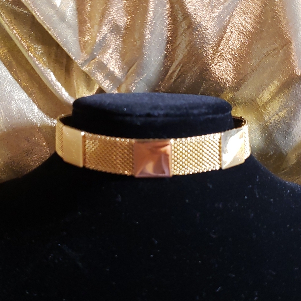 Gold Chocker Necklace
